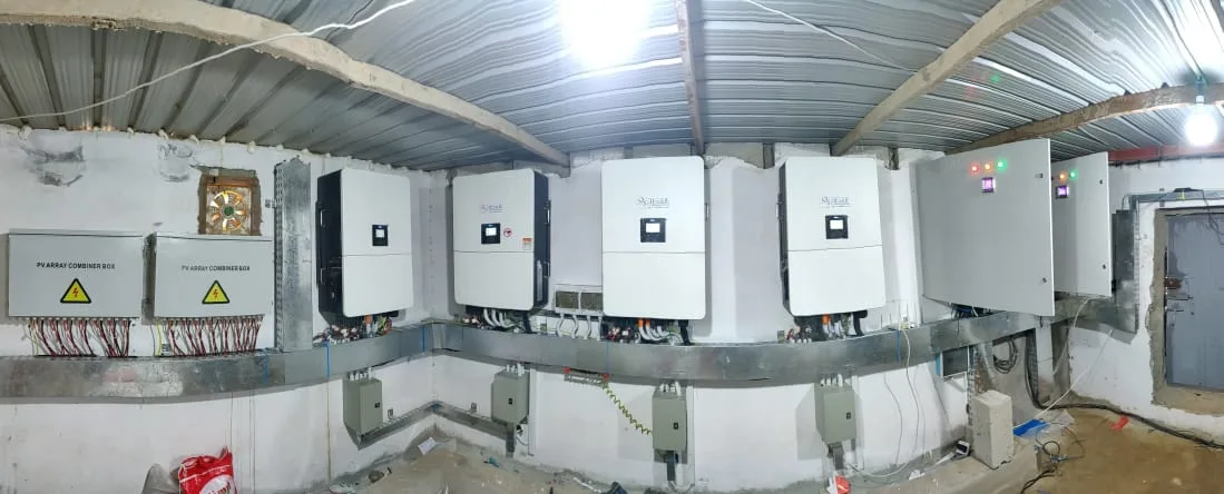 صورة إضافية 23 من مشروع منظومة طاقة شمسية 320kW لمصنع عين شلان | Pylontech HV