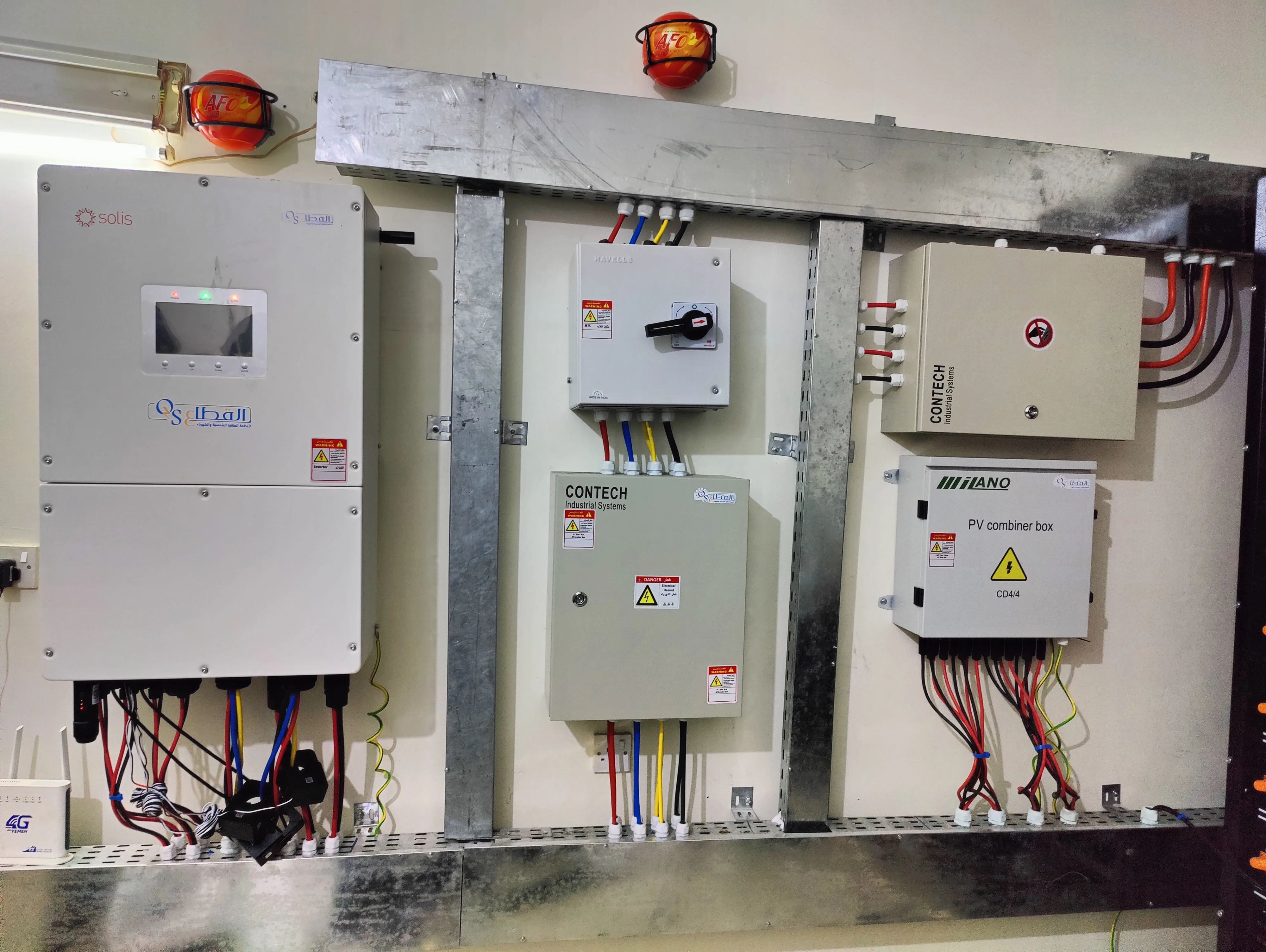صورة إضافية 3 من مشروع منظومة طاقة شمسية 50kW لفندق قصر الأزوردي | Pylontech HV