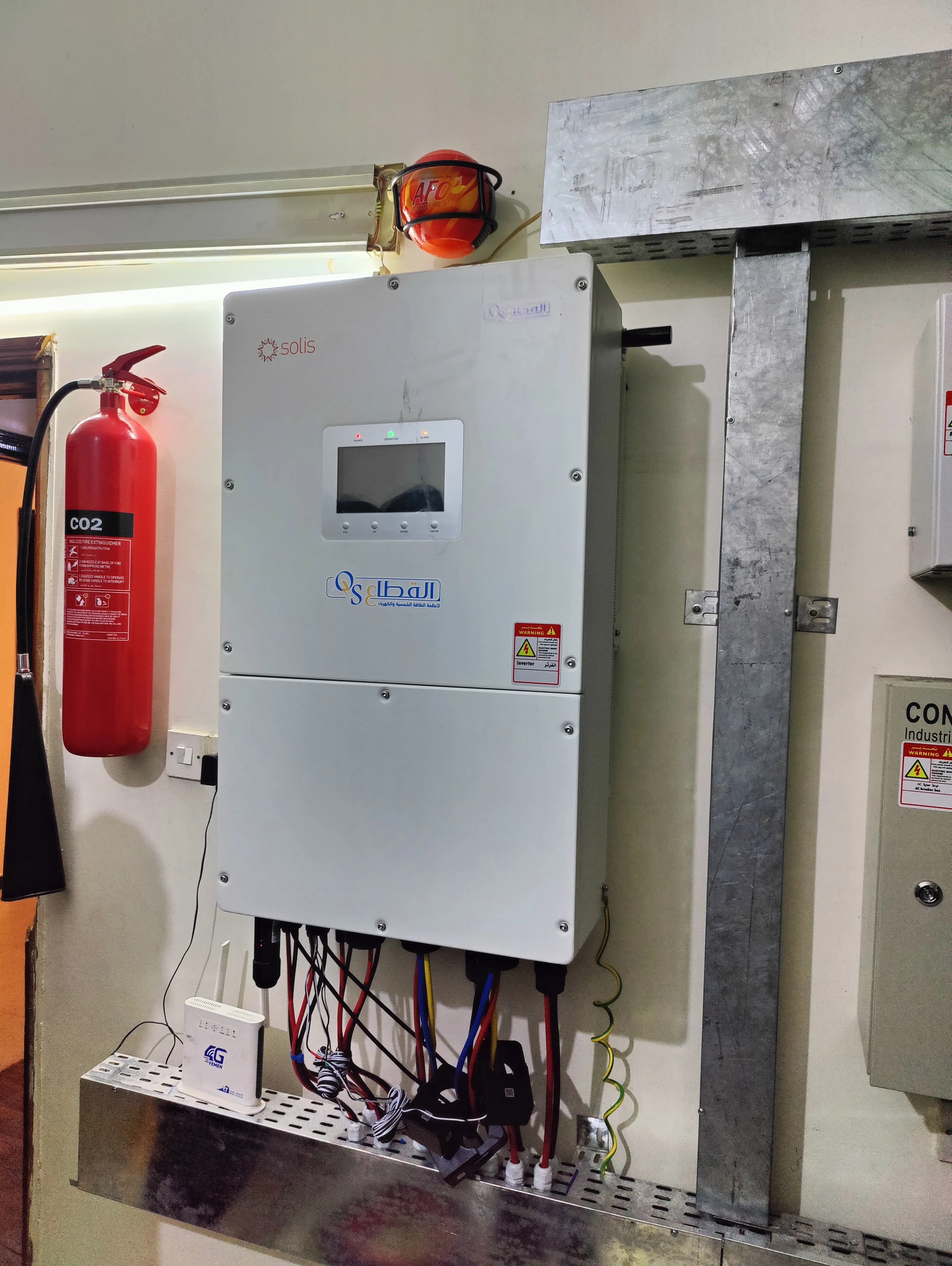 صورة إضافية 7 من مشروع منظومة طاقة شمسية 50kW لفندق قصر الأزوردي | Pylontech HV